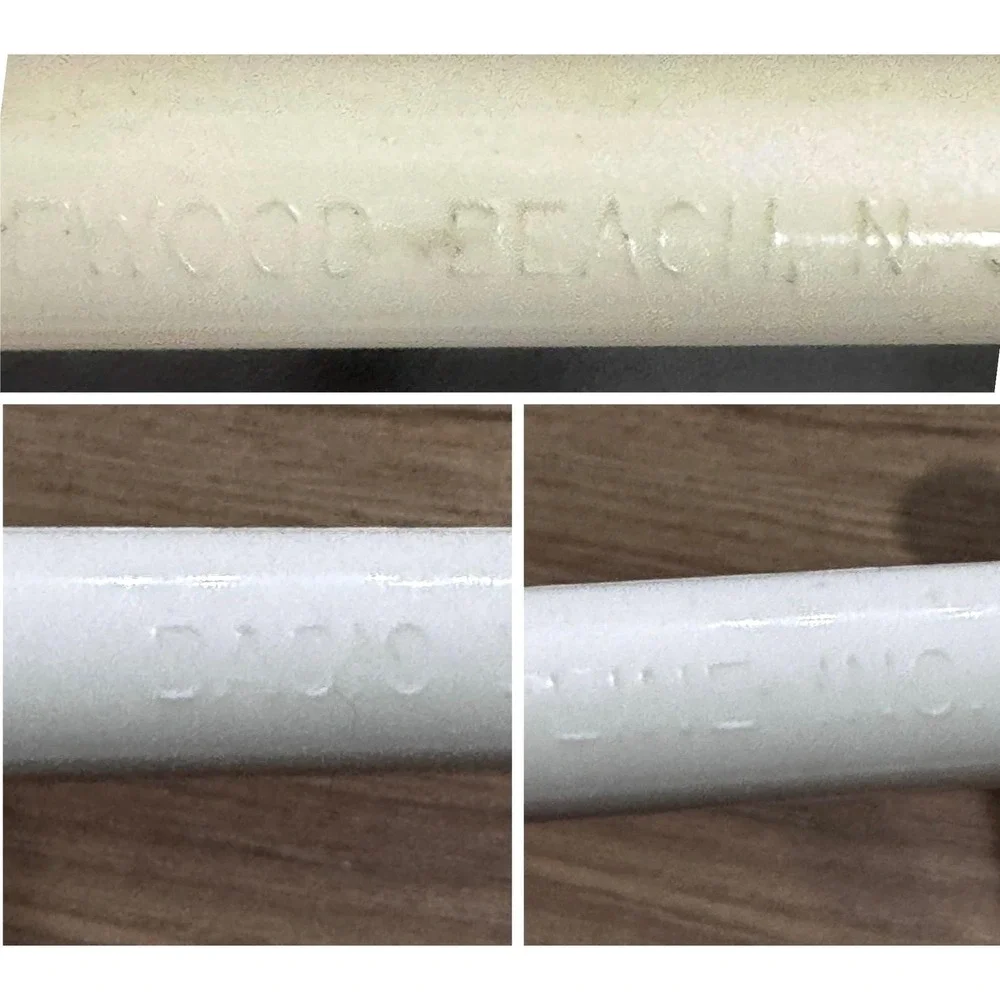Vintage 1980s Yaffa Basic Line Hook Rack: White Plastic, 5 Double Hooks